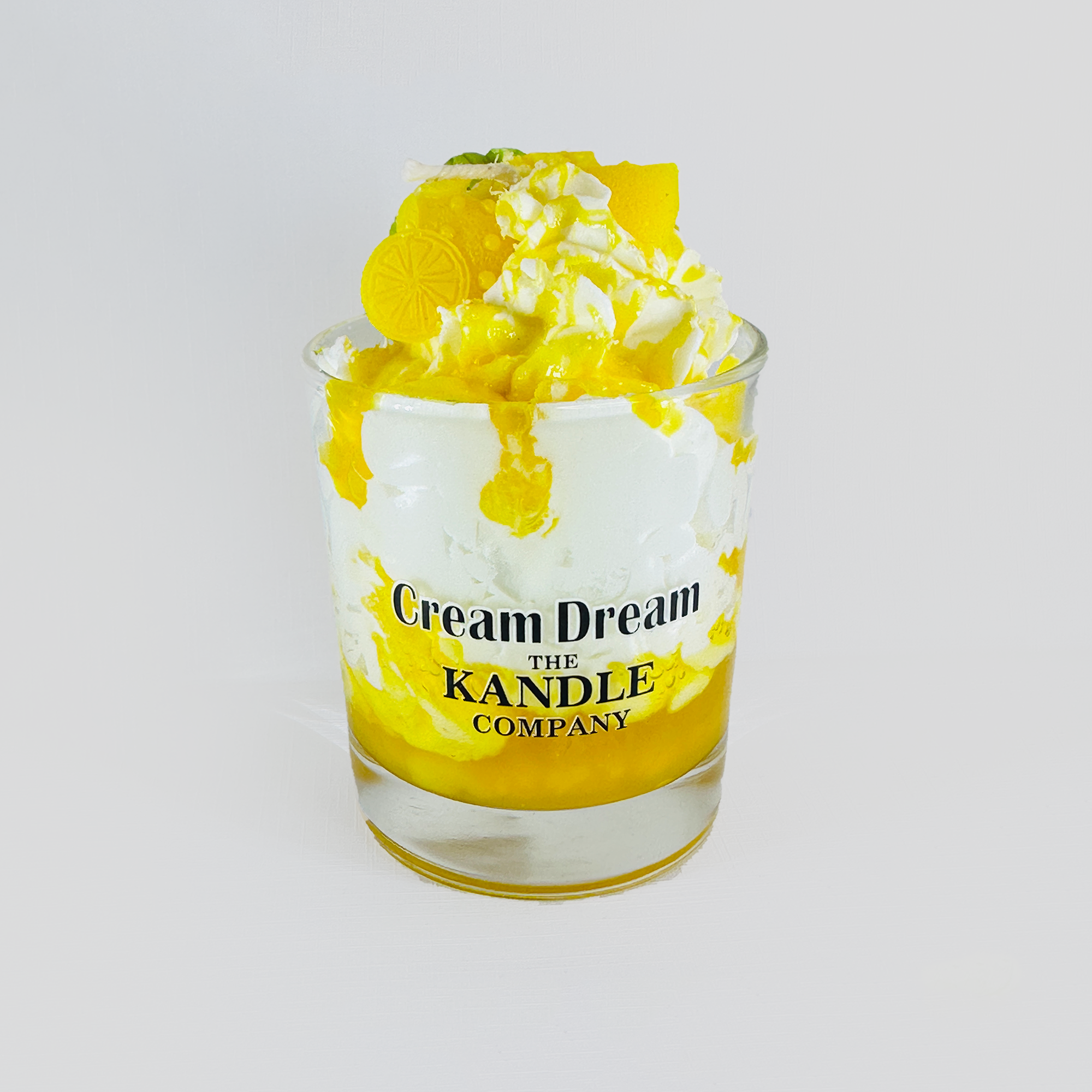 Lemon & pineapple sundae