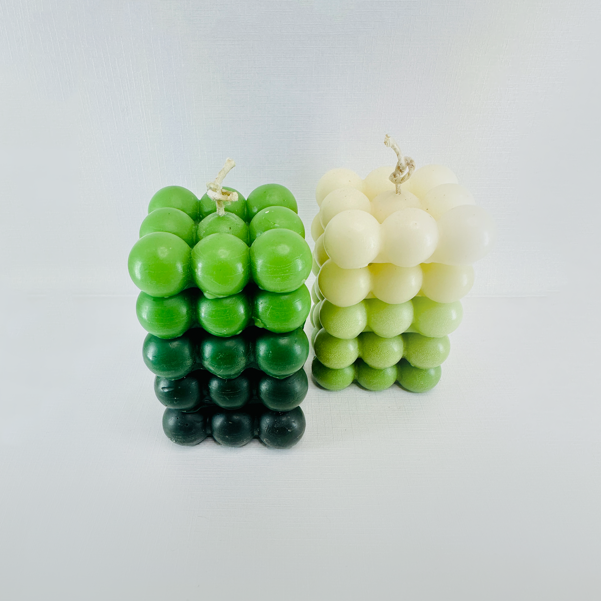 Triple Toned Bubble Candles